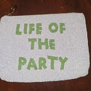 Kate Spade Life Of The Party Beaded Clutch Purse